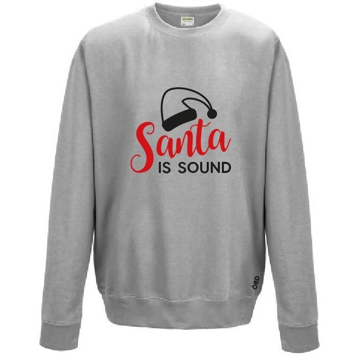 Santa Is Sound - Unisex Christmas Jumper - Jumper - The Scouse Bird Shop