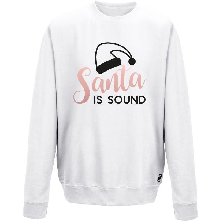 
                  
                    Santa Is Sound - Unisex Christmas Jumper - Jumper - The Scouse Bird Shop
                  
                