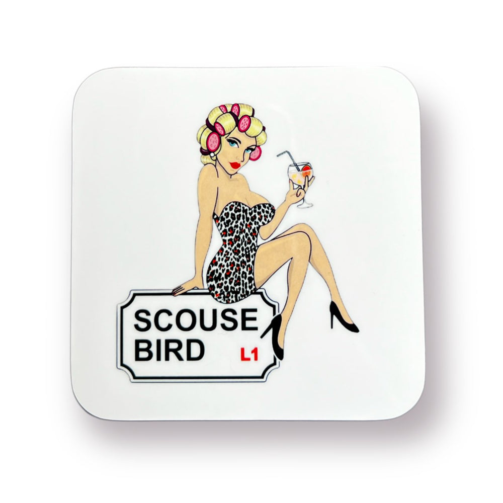 Scouse Bird Coaster - Coaster - The Scouse Bird Shop