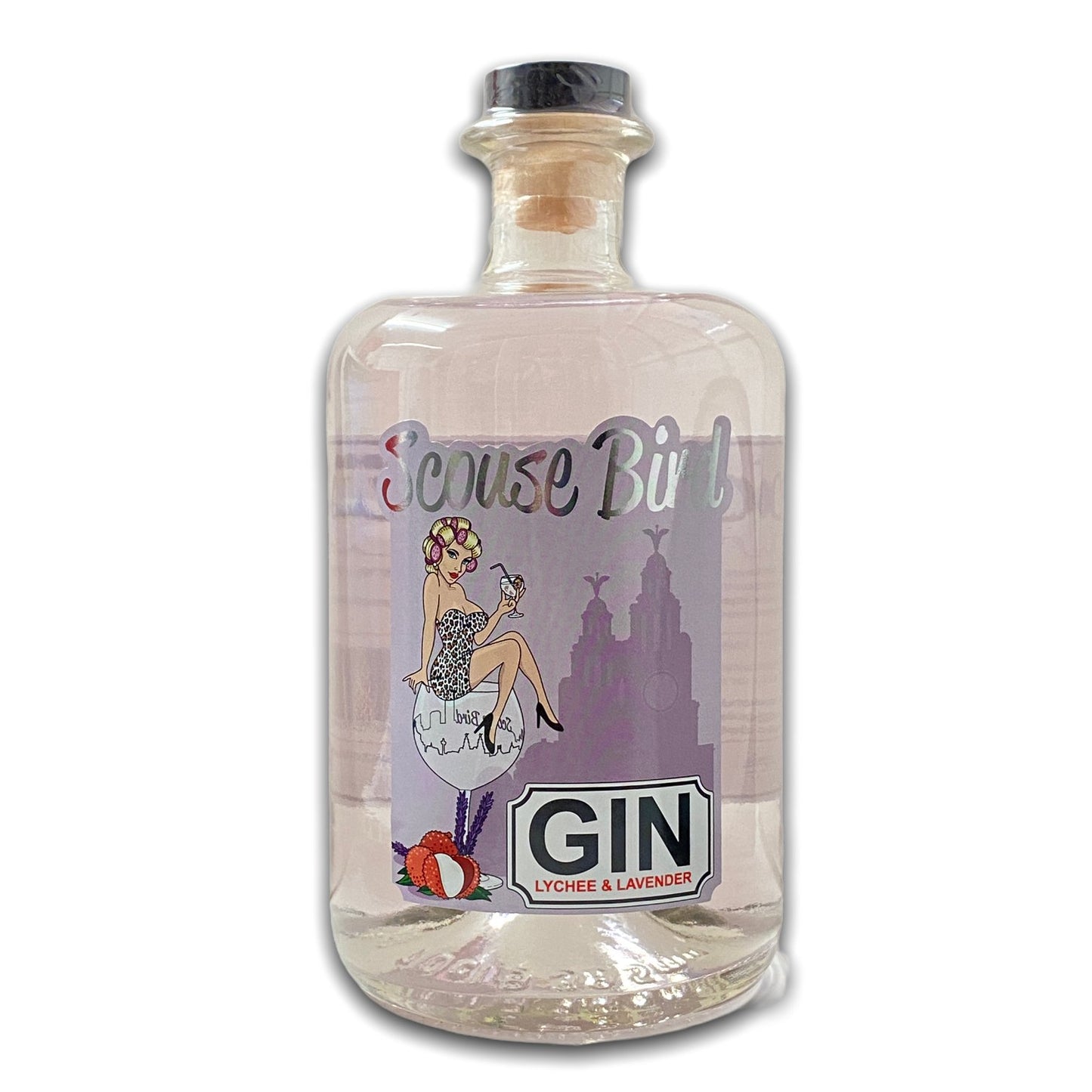 Scouse Bird Lavender & Lychee Gin 70cl - Gin - The Scouse Bird Shop