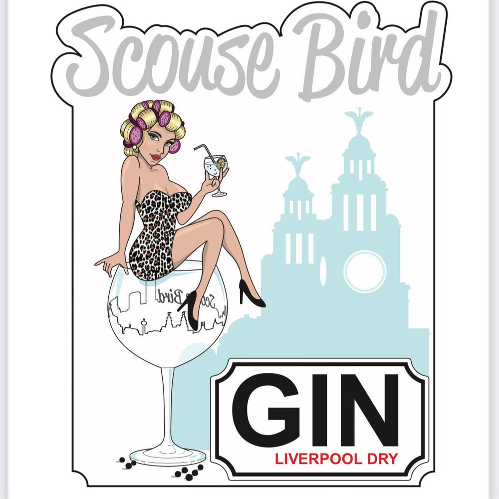 Scouse Bird Liverpool Dry Gin 70cl - Gin - The Scouse Bird Shop