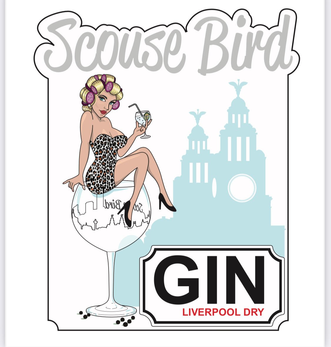 Scouse Bird Liverpool Dry Gin 70cl - Gin - The Scouse Bird Shop