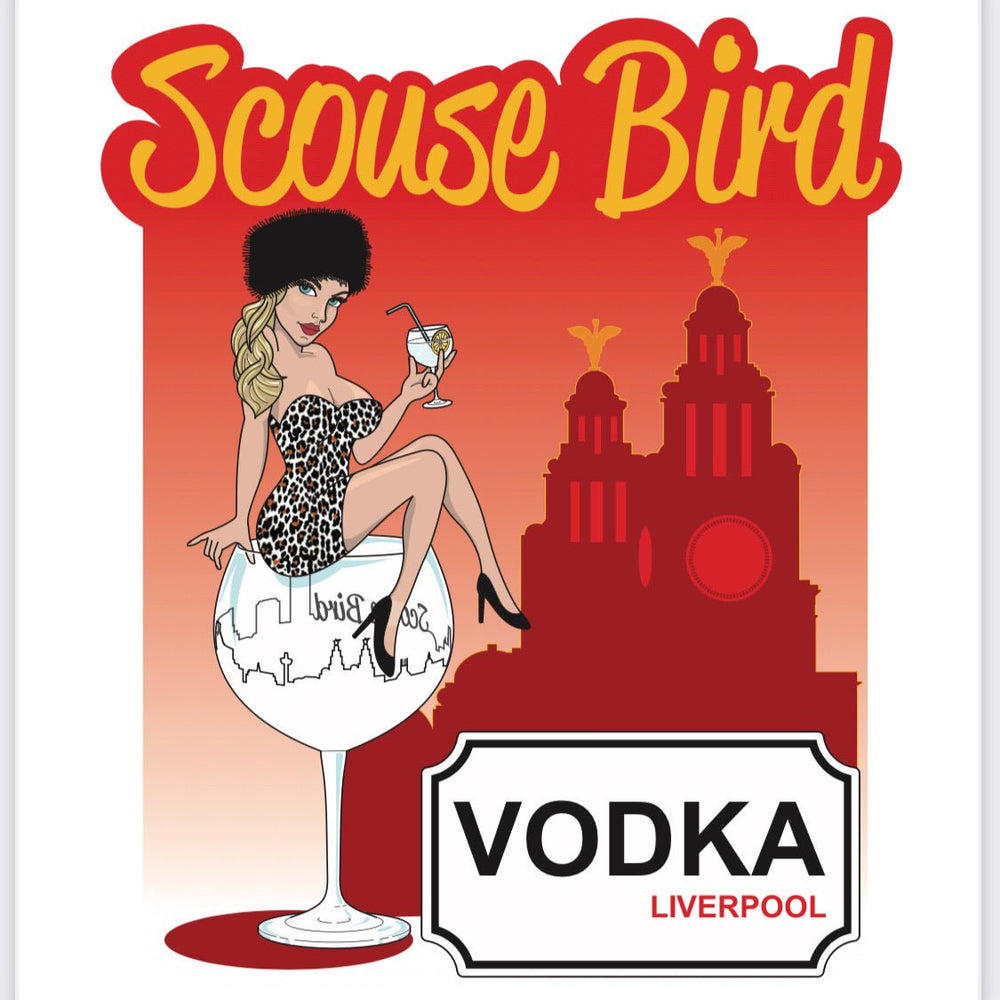 Scouse Bird Liverpool Vodka 70cl - Vodka - The Scouse Bird Shop