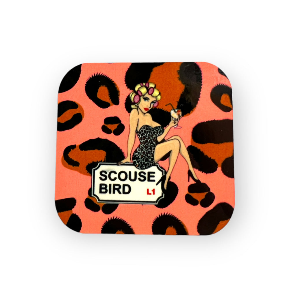 Scouse Bird Logo Fridge Magnet - Fridge Magnet - The Scouse Bird Shop