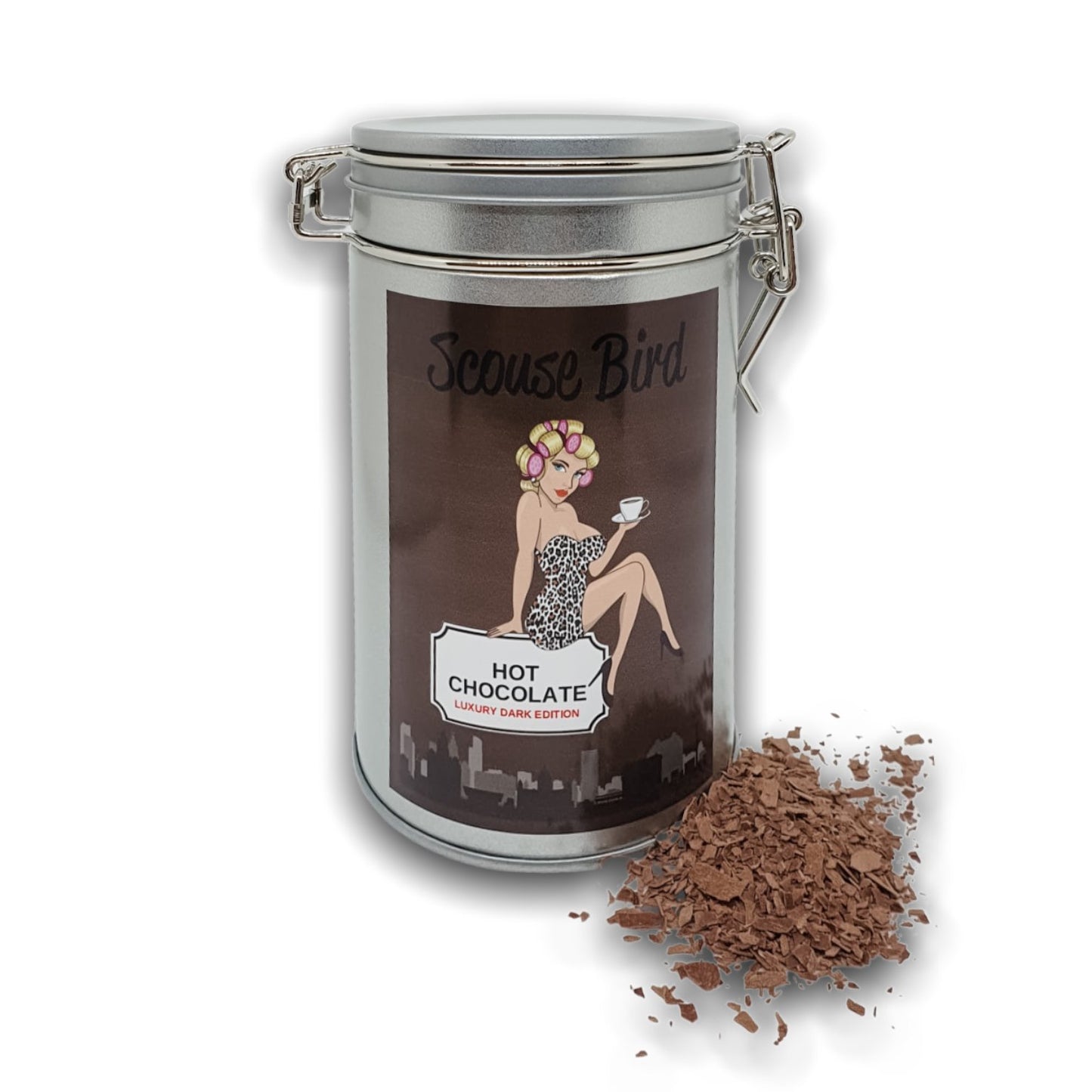 Scouse Bird Real Hot Chocolate (200g) - Dark (70% Ecuadorian) - Hot Chocolate - The Scouse Bird Shop