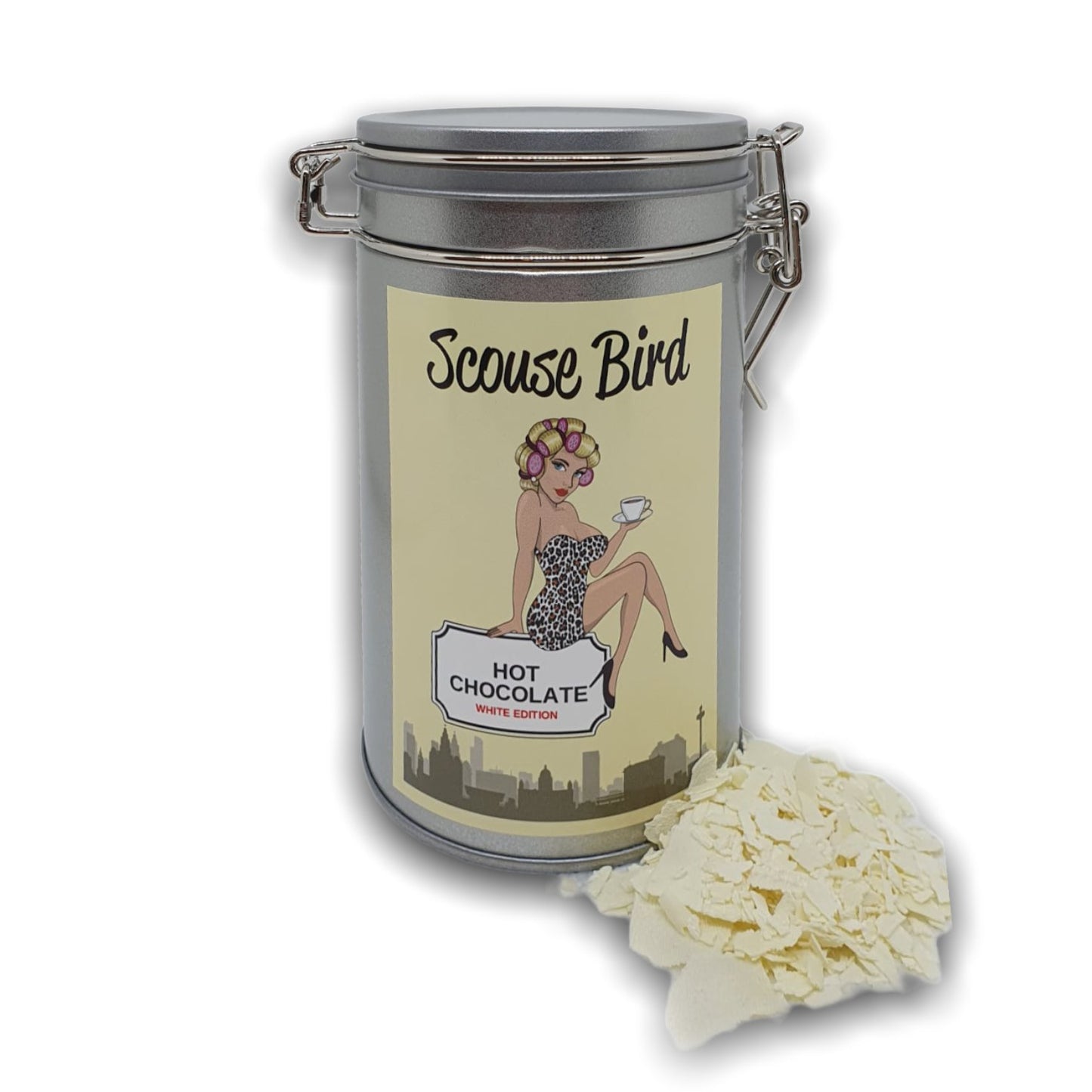 Scouse Bird Real Hot Chocolate (200g) - White - Hot Chocolate - The Scouse Bird Shop