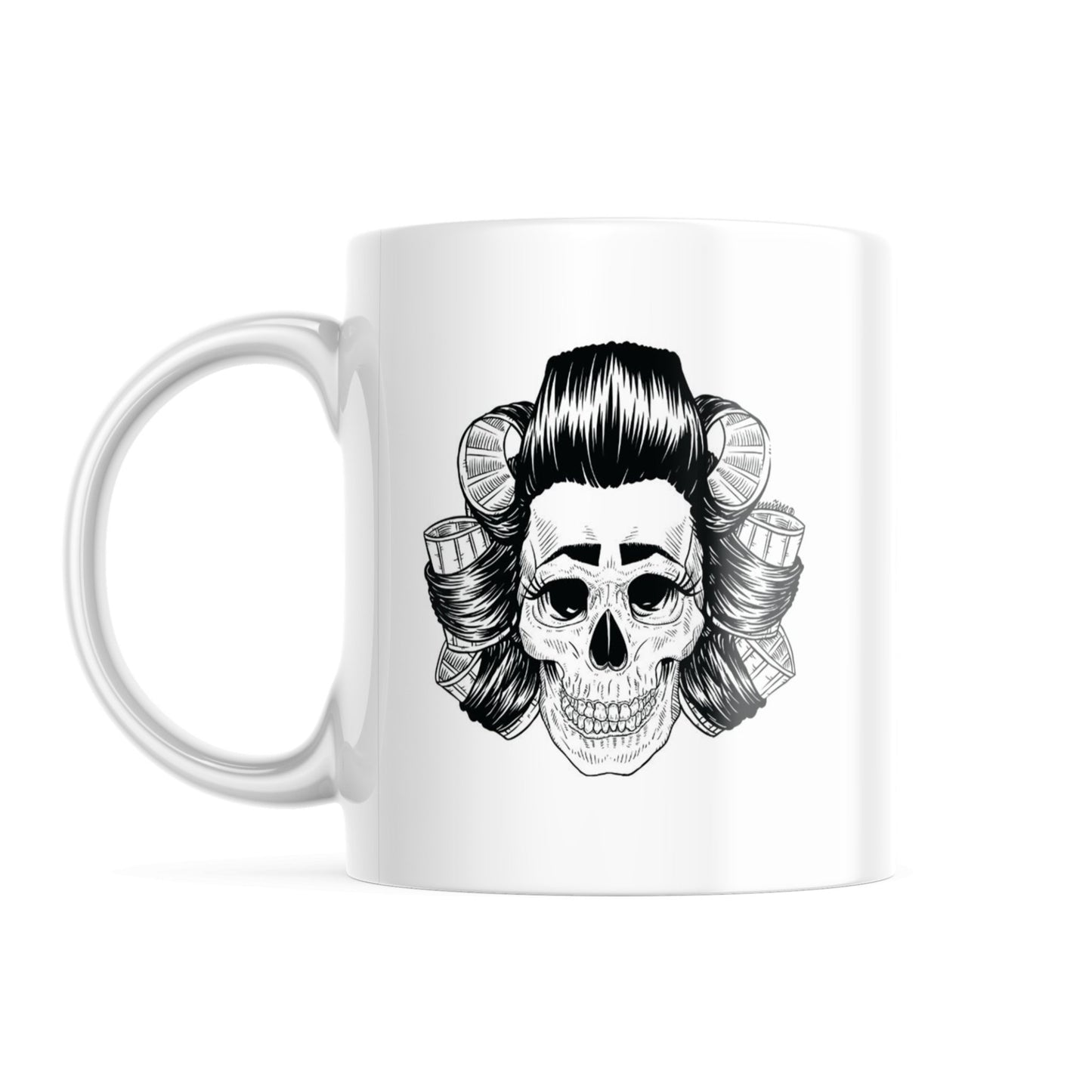 Scouse Bird Skull Mug - Mug - The Scouse Bird Shop