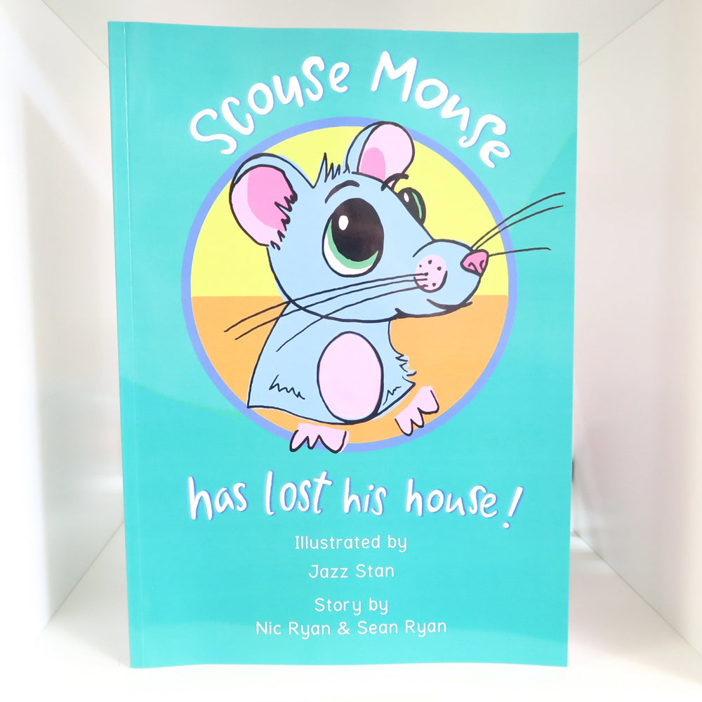 Scouse Mouse has lost his house - Children's Book - Children's Book - The Scouse Bird Shop