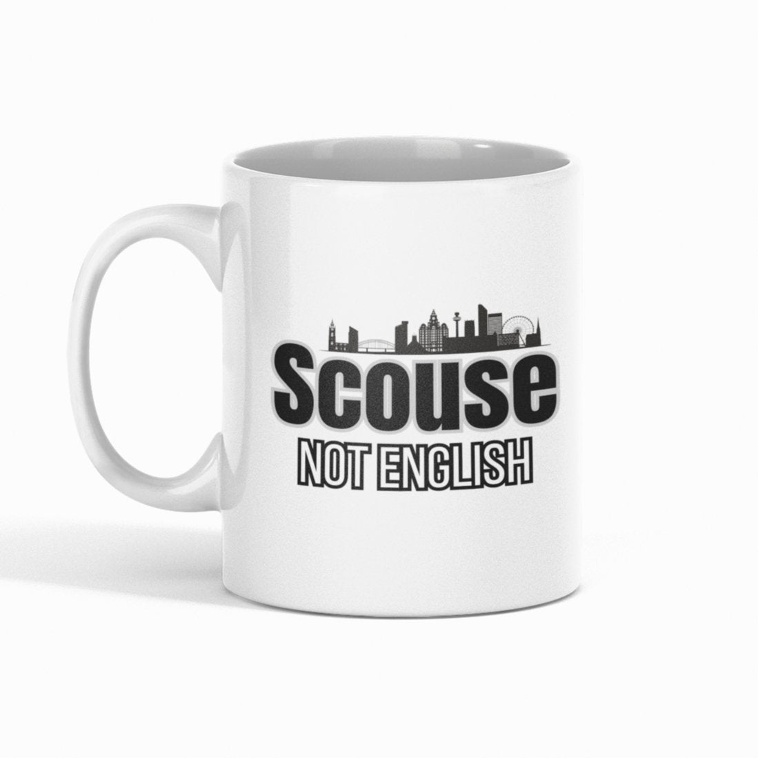 Scouse Not English Mug - Mug - The Scouse Bird Shop