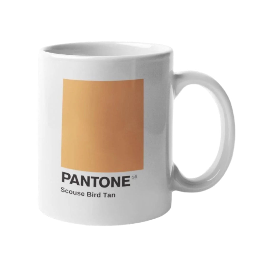 
                  
                    Scouse Pantone Mug - Scouse Bird Tan Orange
                  
                