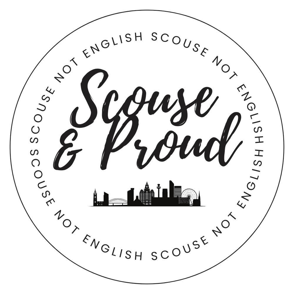 Scouse & Proud Waterproof Sticker - Sticker - The Scouse Bird Shop