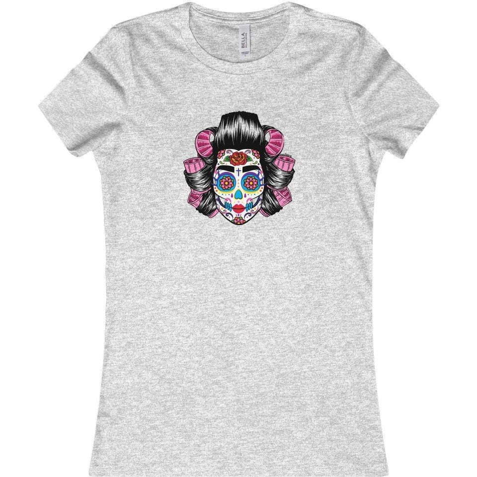 Scouse Sugar Skull T-shirt - T-Shirt - The Scouse Bird Shop