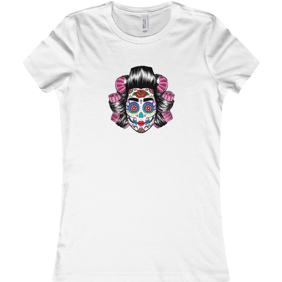 Scouse Sugar Skull T-shirt - T-Shirt - The Scouse Bird Shop