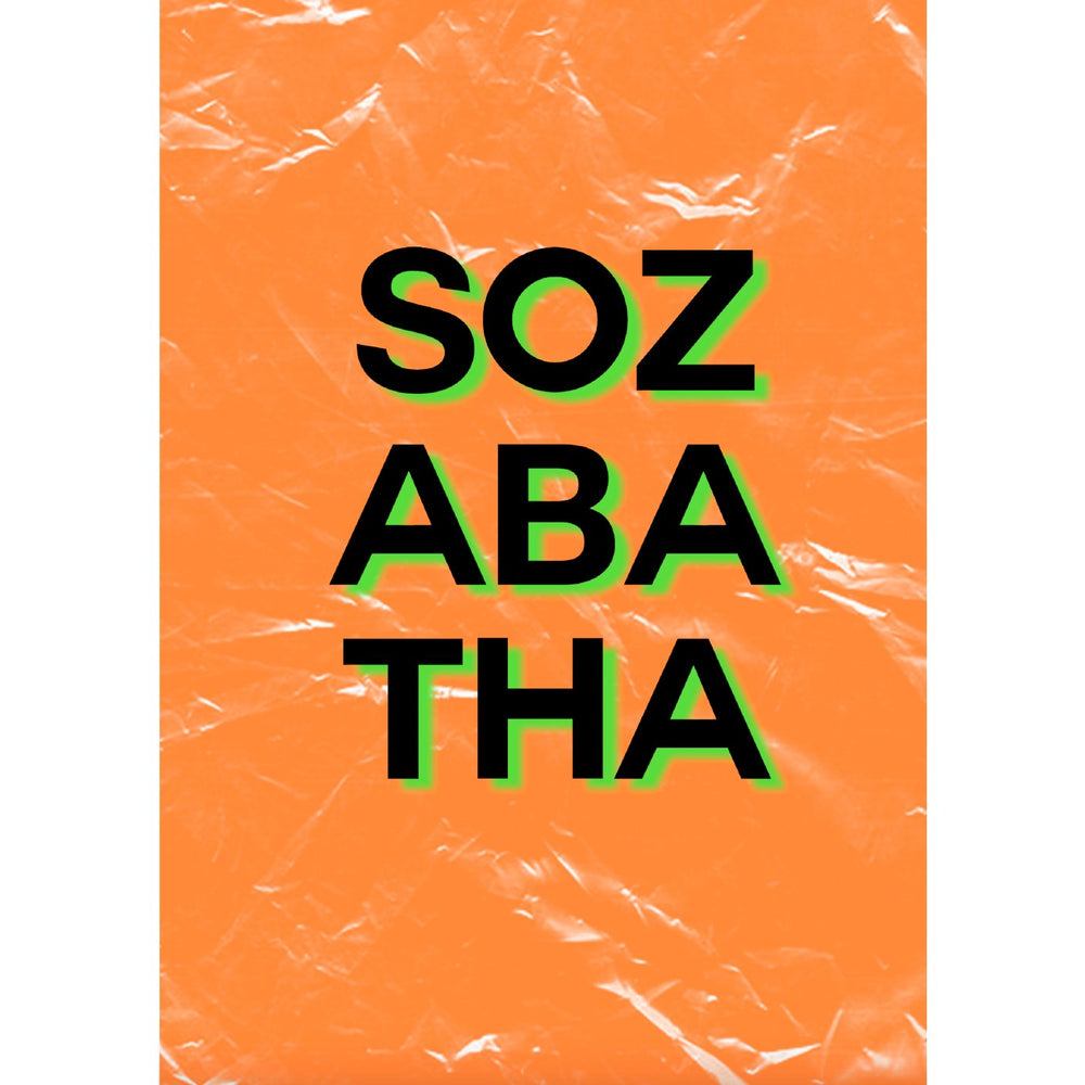 Soz Aba Tha Card - Cards - The Scouse Bird Shop