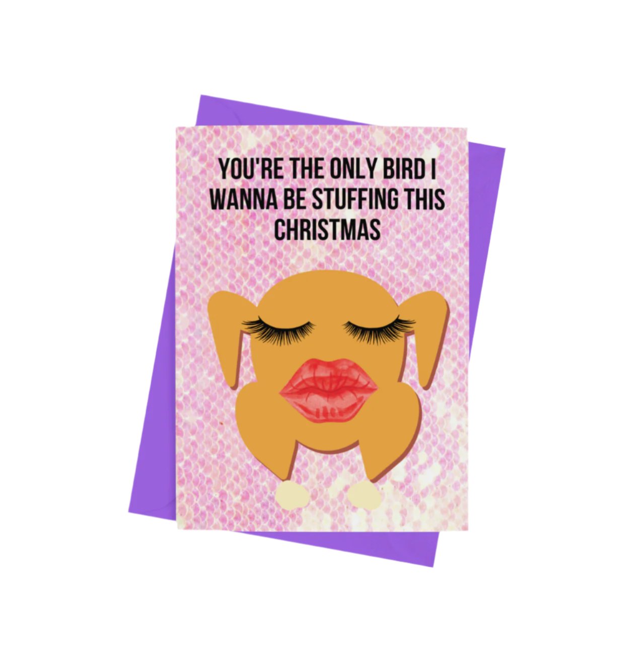 Stuffing Bird Christmas Card - Cards - The Scouse Bird Shop