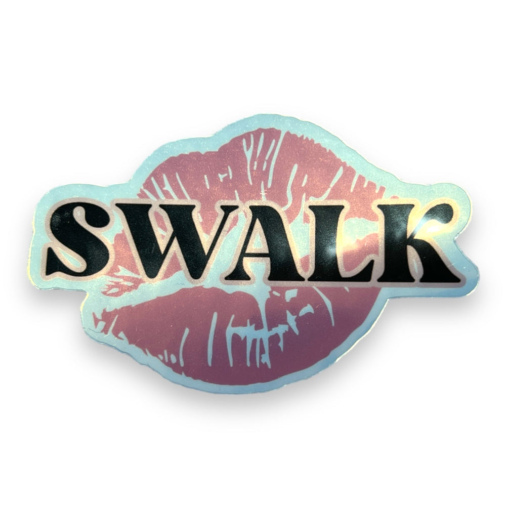 SWALK Waterproof Silver Sticker - Sticker - The Scouse Bird Shop