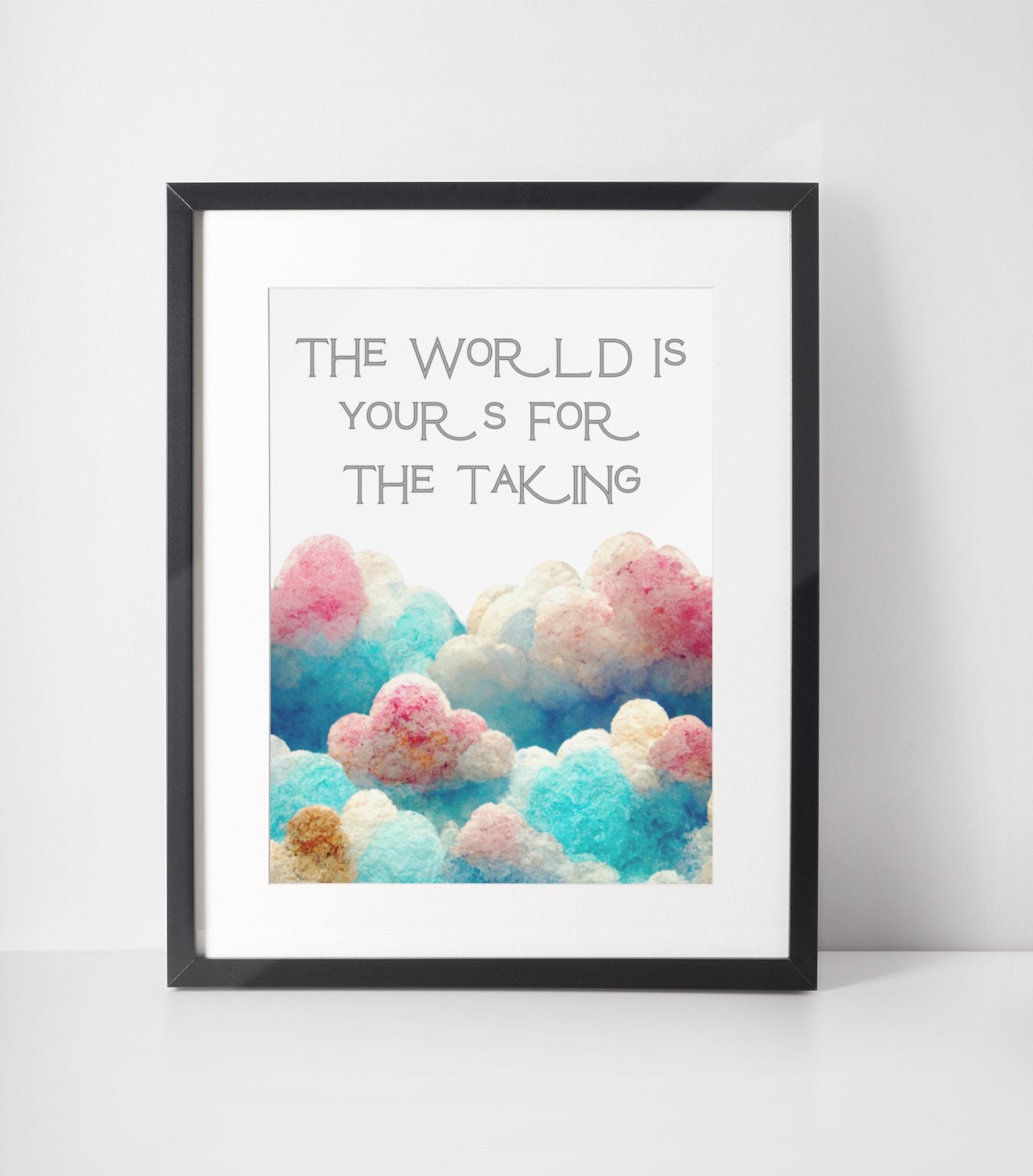 The World Is Yours Print - Print - The Scouse Bird Shop