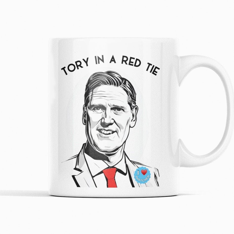 Tory In A Red Tie Mug - The Scouse Bird Shop