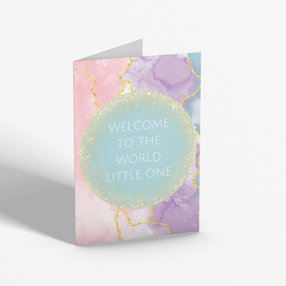 Welcome To The World Little One - Cards - The Scouse Bird Shop