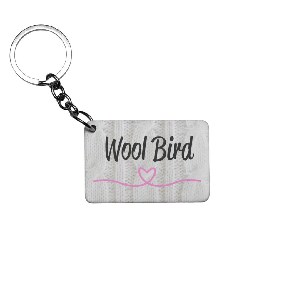 Wool Bird Keyring - Keyring - The Scouse Bird Shop