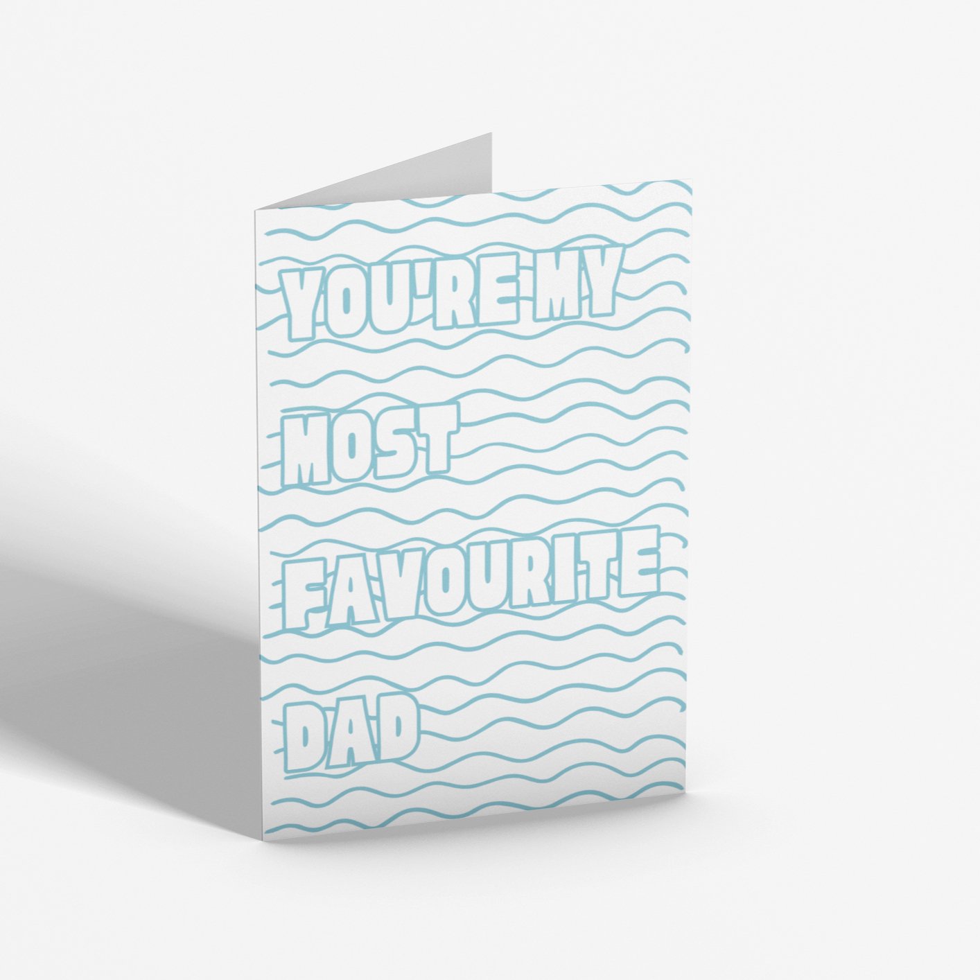 You're My Favourite Dad Card - Cards - The Scouse Bird Shop