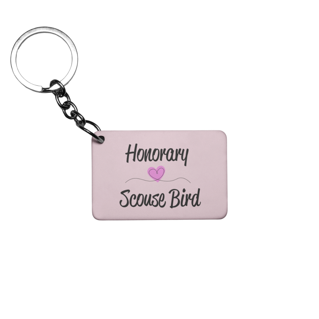 Honorary Scouse Bird Keyring