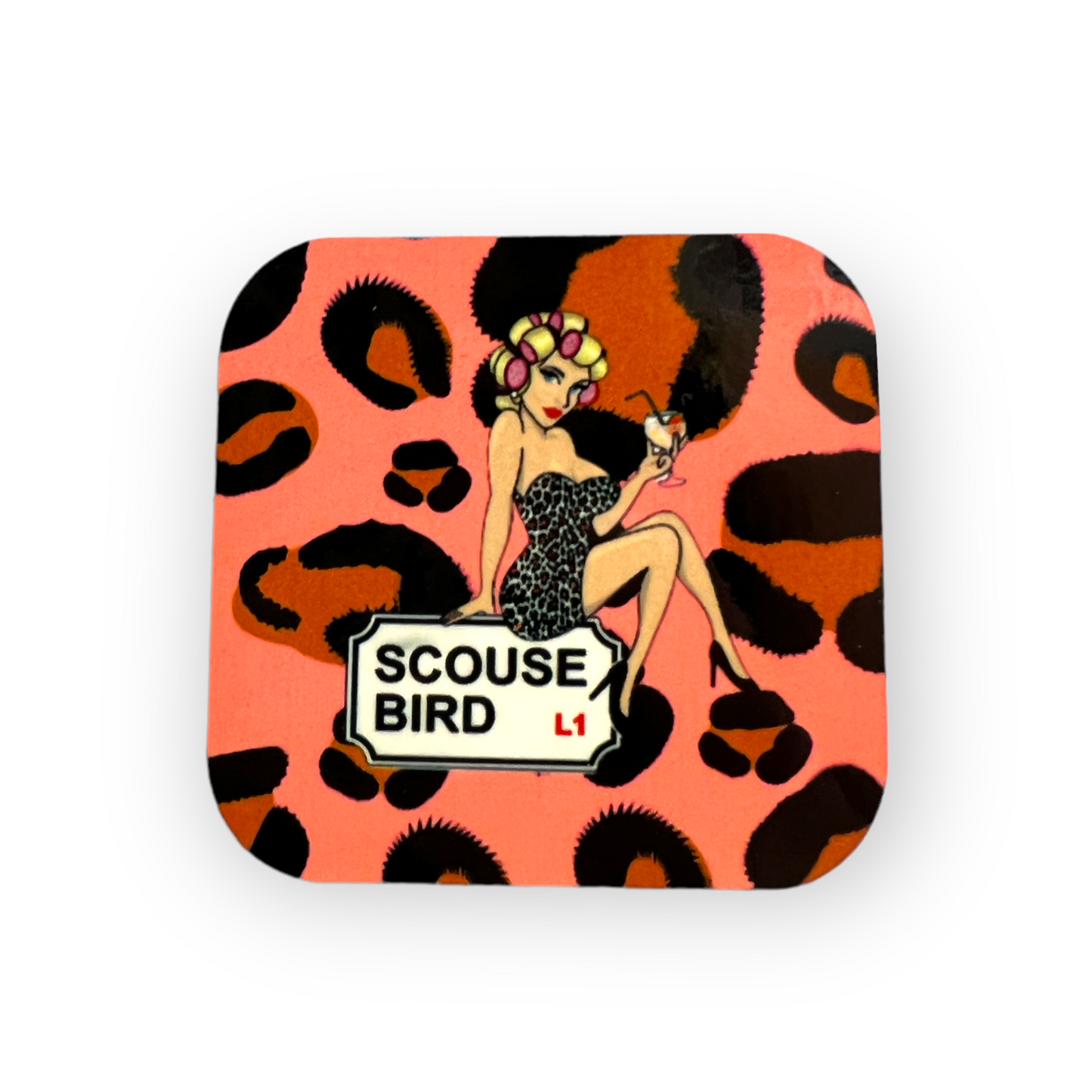 Scouse Bird Logo Fridge Magnet