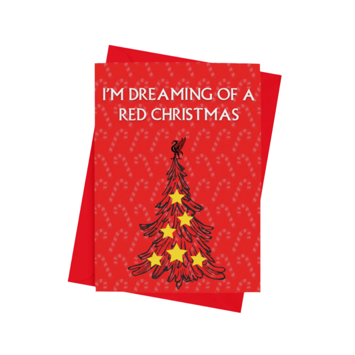 Red Christmas- Christmas Card