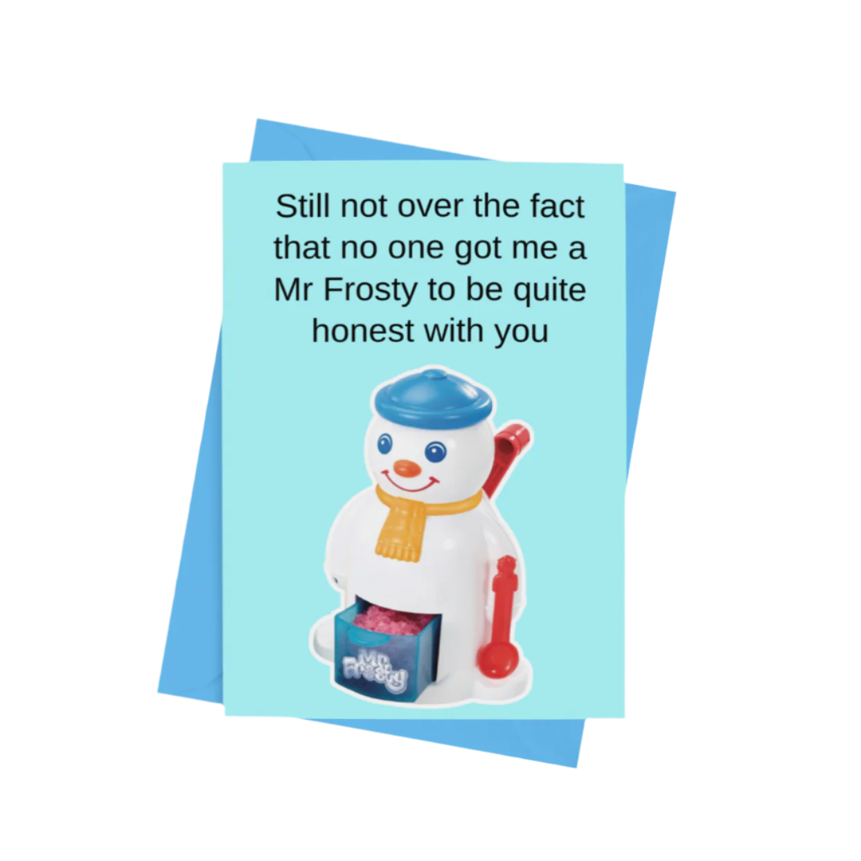 Mr Frosty Christmas Card